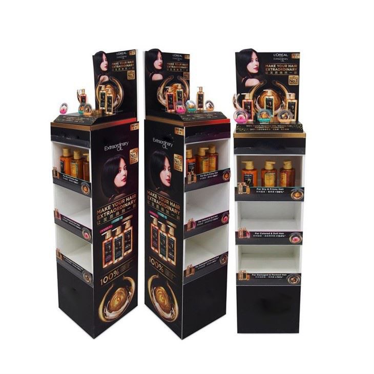 Beverages Display Stand Retail Cardboard Display