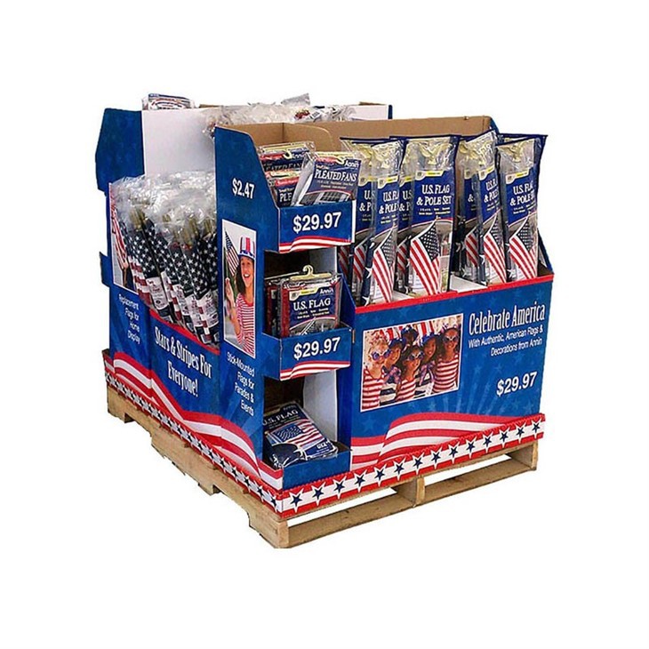 Chep Ready Full Corrugated Pallet Displays Made From Pallets